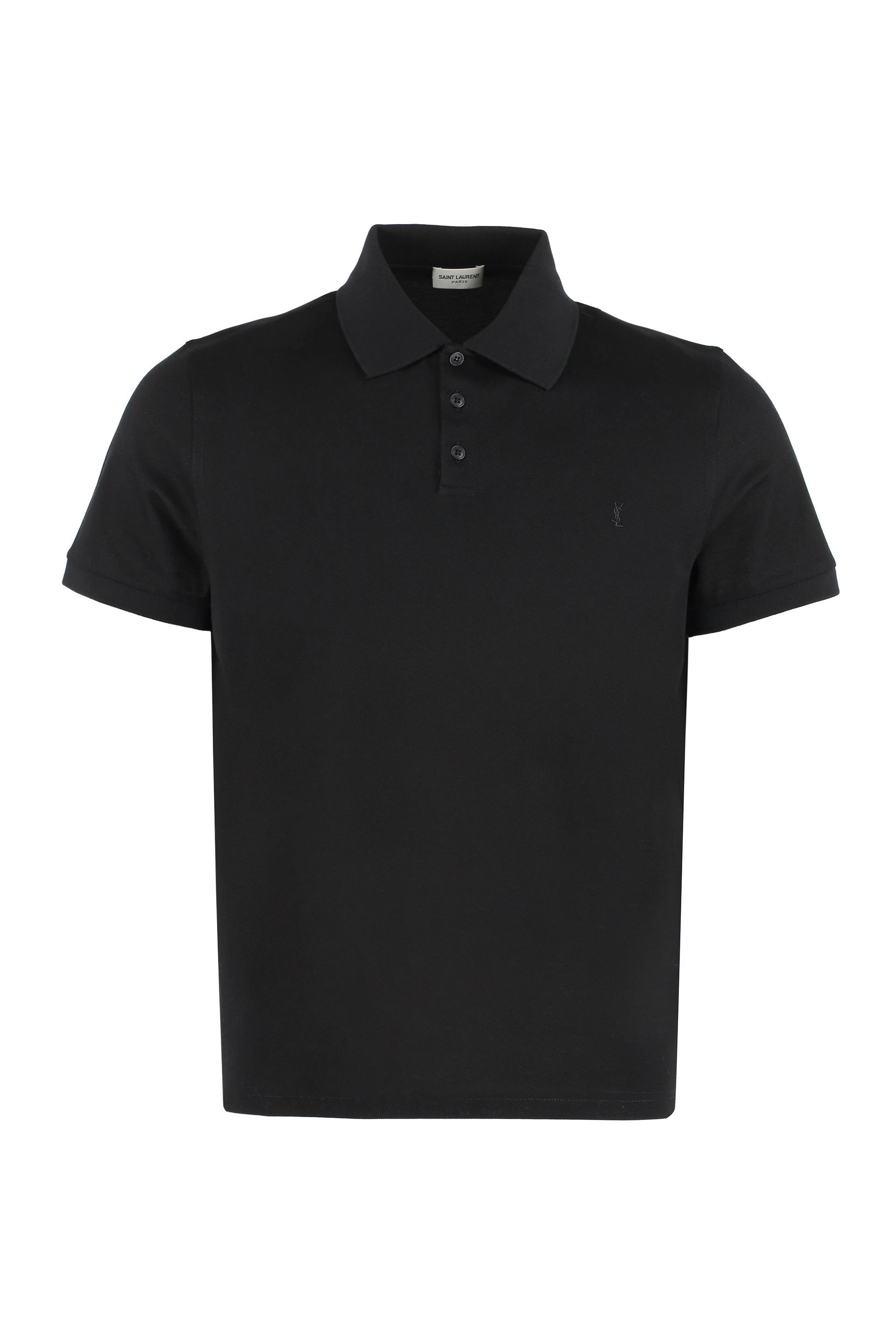 商品�【商品预售7天发货】 Yves Saint Laurent|Yves Saint Laurent 男士T恤 712300YB2OC1000 黑色,价格¥2716,第4张图片详细描述