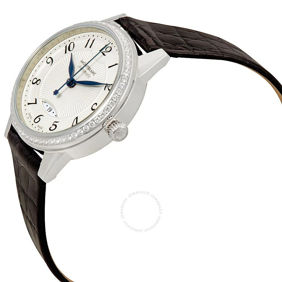 商品MontBlanc|Boheme Date 30mm Automatic White Dial Ladies Watch 111057,价格¥16996,第2张图片详细描述