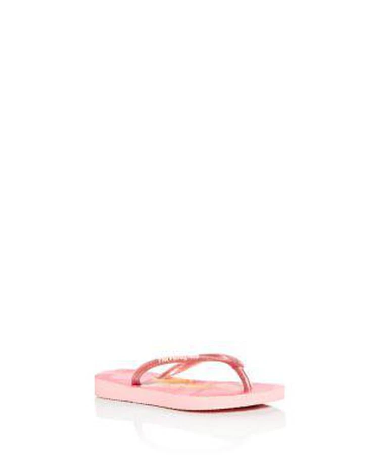 商品Havaianas|女孩(小童/幼儿)Girls' Slim Princess Glitter Flip-Flops - Walker, Toddler, Little Kid,价格¥112,第1张图片