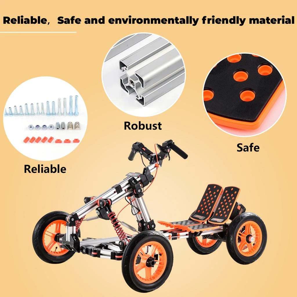 商品Simplie Fun|Modular design High-strength material electric innovation kart,价格¥15832,第4张图片详细描述