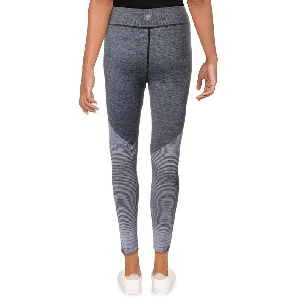 商品Splendid|Splendid Women's Heathered Colorblock Quick Dry Activewear Fitness Leggings,价格¥77,第2张图片详细描述