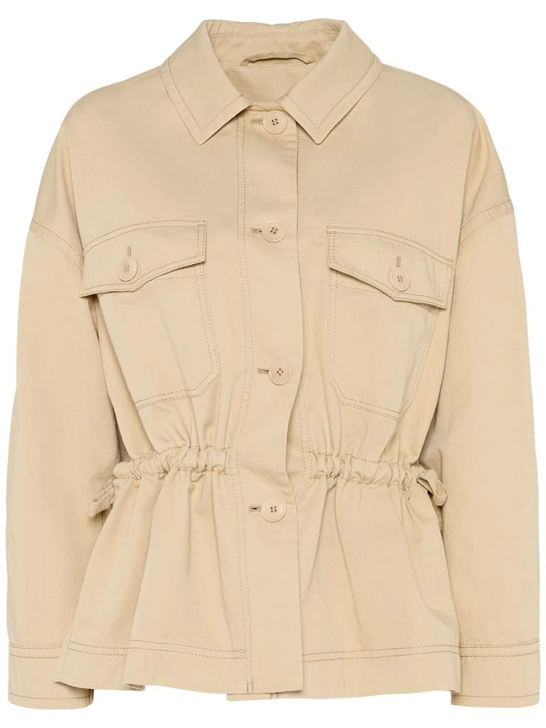 商品Weekend Max Mara|Eger Cotton & Linen Jacket,价格¥4051,第1张图片