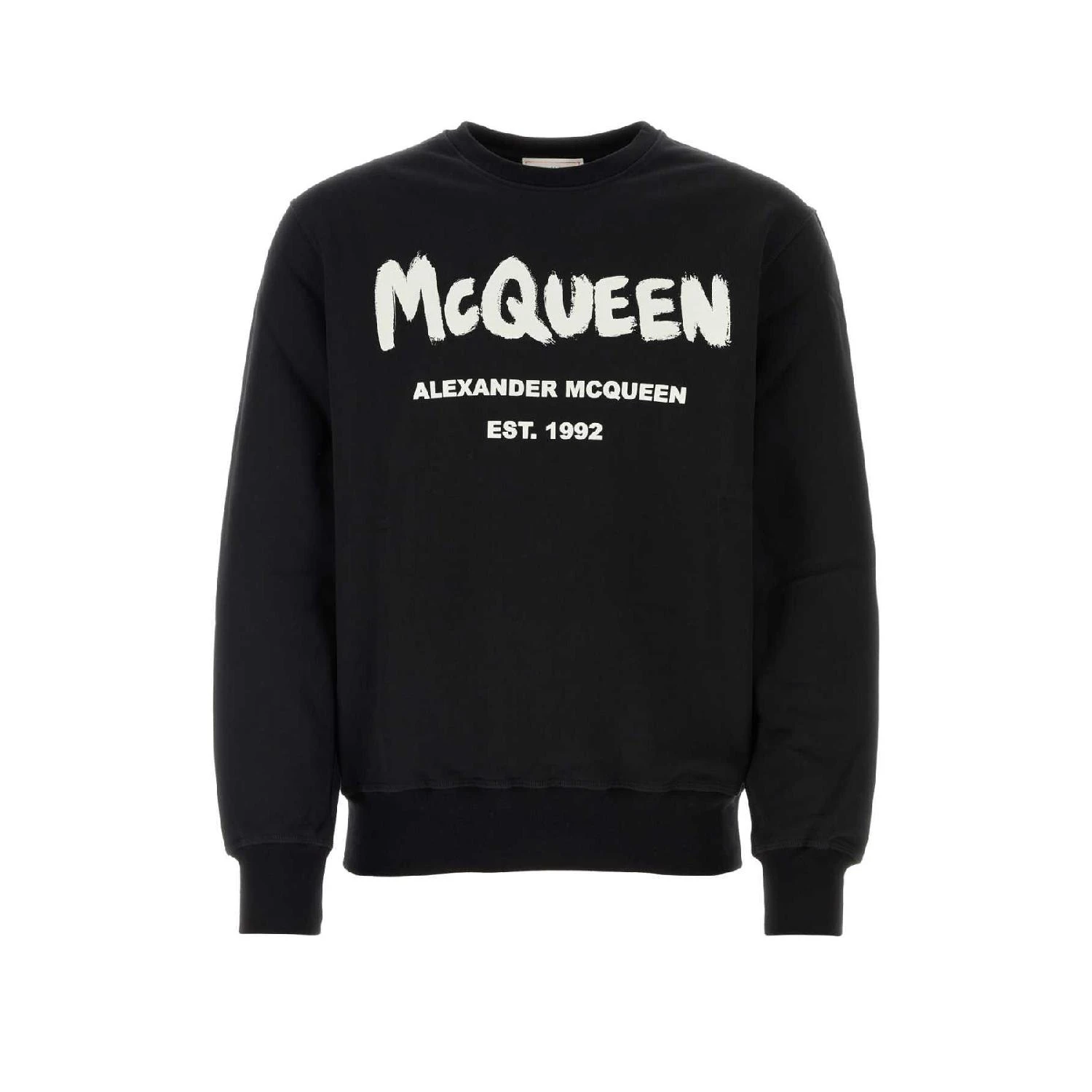 商品Alexander McQueen|【特惠6.2折】【预售】 经典款 男士 卫衣 卫衣 1539494 688713QTZ810901 ,价格¥2223,第1张图片