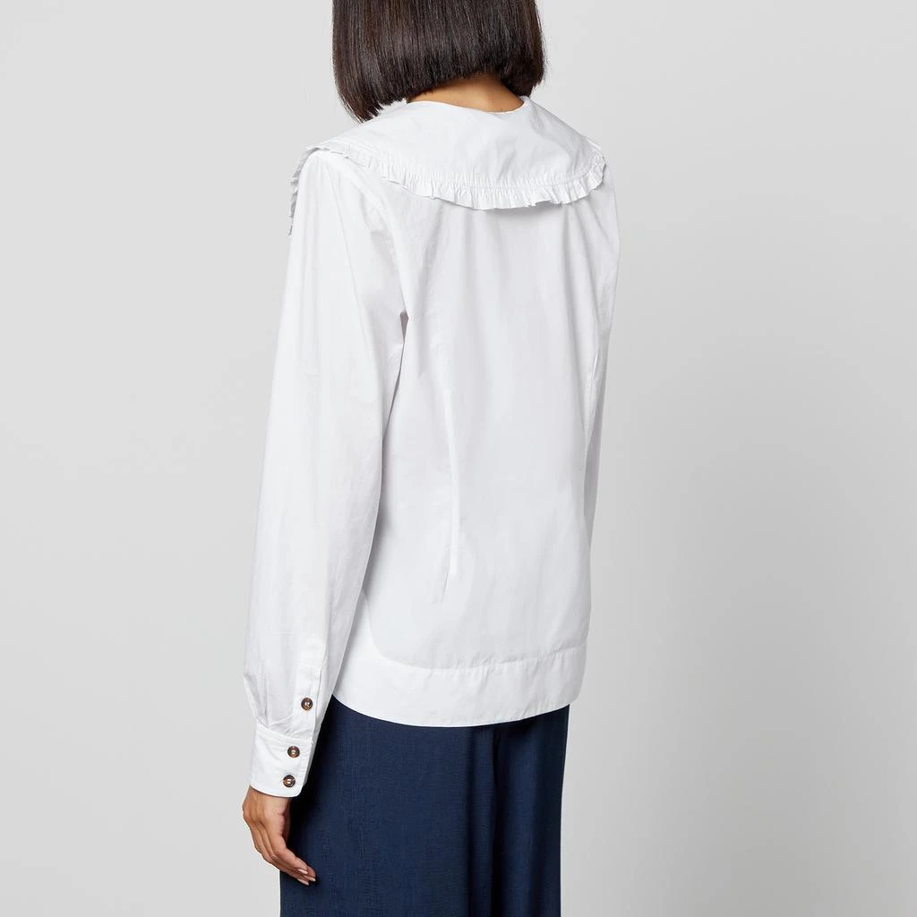 商品Ganni|Ganni Organic Cotton-Poplin Shirt,价格¥1396,第2张图片详细描述