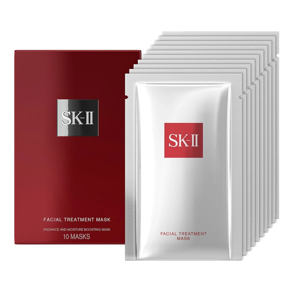 商品SK-II|前男友面膜贴片面膜补水保湿修护提亮肤色10片装 skll sk2,价格¥611,第1张图片