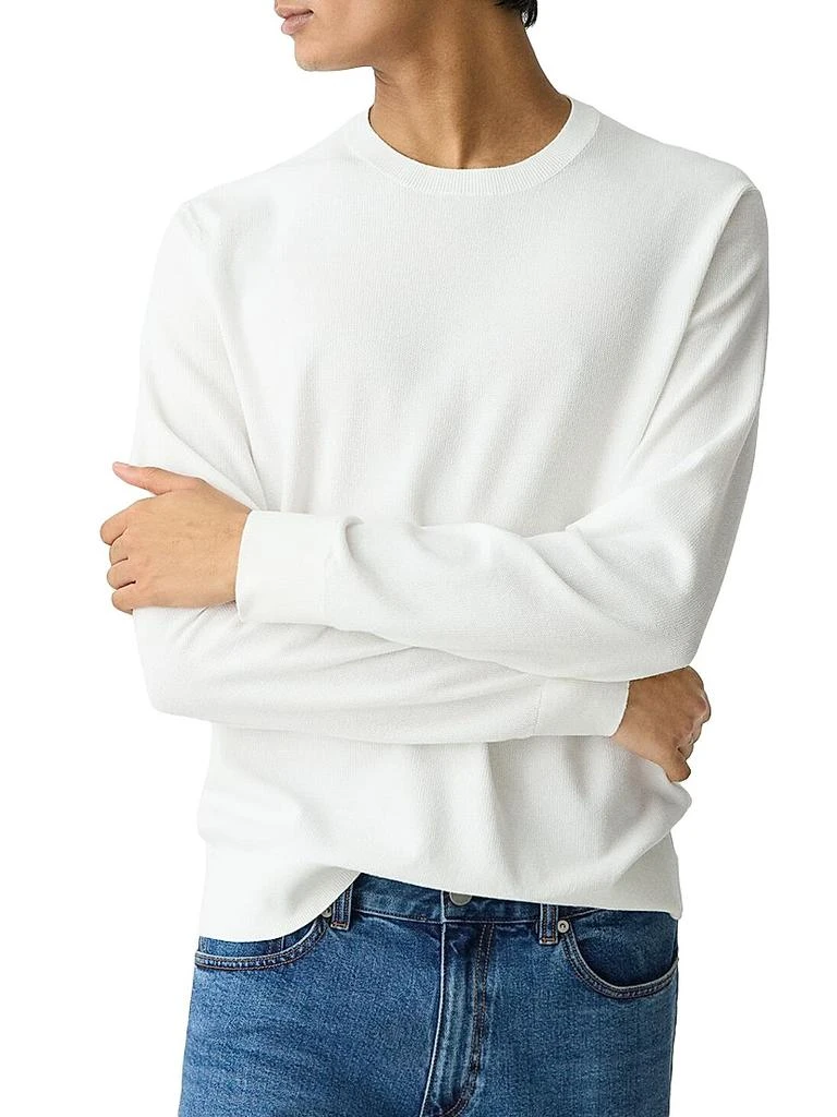 商品Theory|Riland Compact-Knit Sweater,价格¥437,第4张图片详细描述