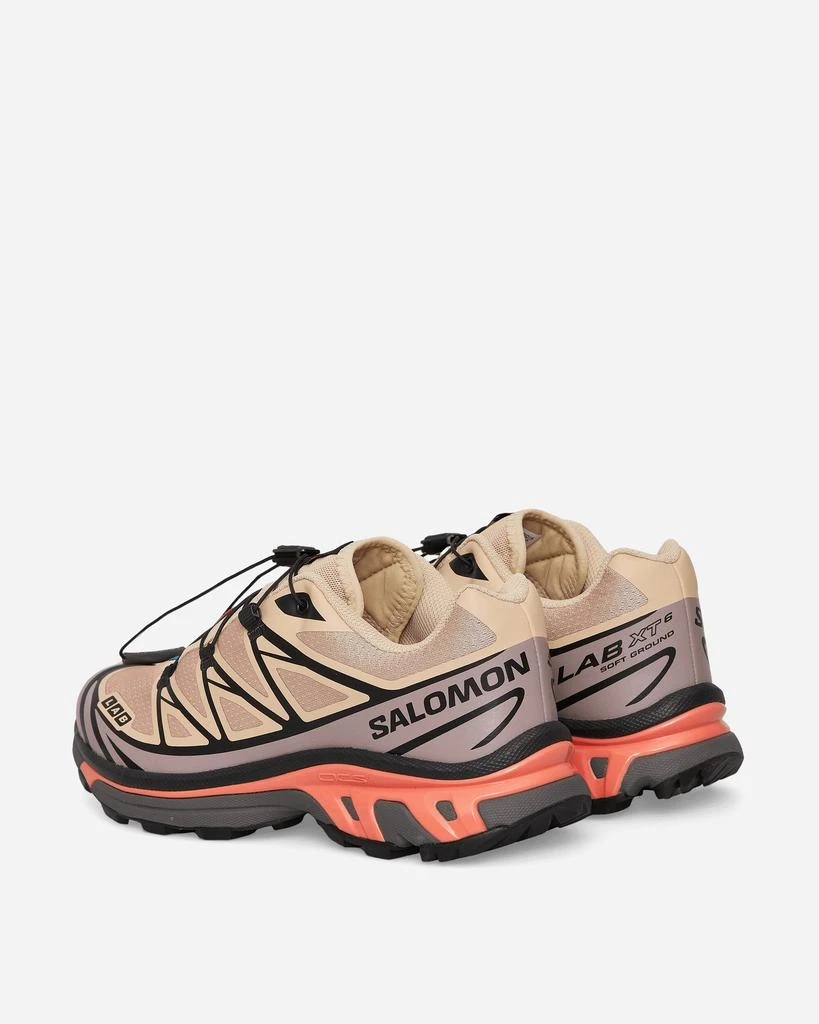 商品Salomon|XT-6 Sneakers Hazelnut / Quail / Living Coral,价格¥714,第4张图片详细描述