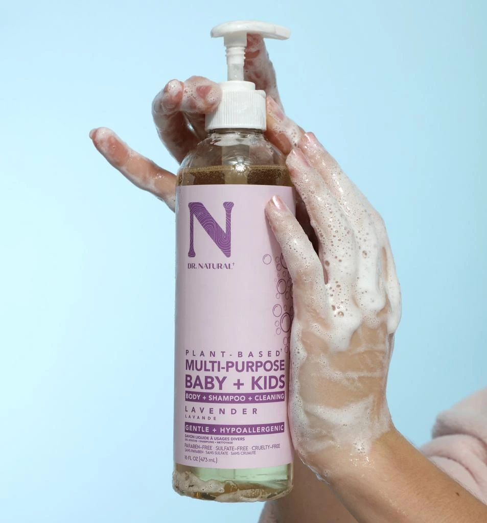 商品Dr. Natural|Multi-Purpose Baby Plus Kids Soap - Lavender by  for Kids - 16 oz Soap,价格¥122,第4张图片详细描述