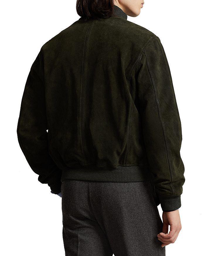 商品Ralph Lauren|Suede Utility Jacket,价格¥3372,第6张图片详细描述