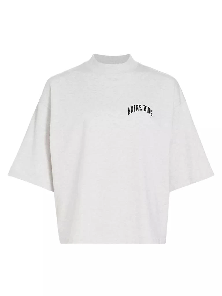 商品ANINE BING|Palmer Logo T-Shirt,价格¥755,第1张图片