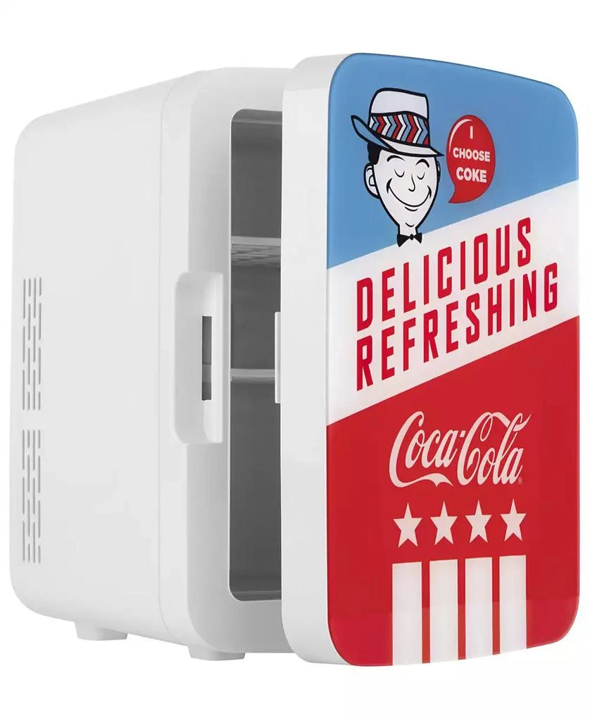 商品Cooluli|Coca-Cola Americana-10L Compact Thermoelectric Cooler And Warmer Mini Fridge,价格¥947,第3张图片详细描述