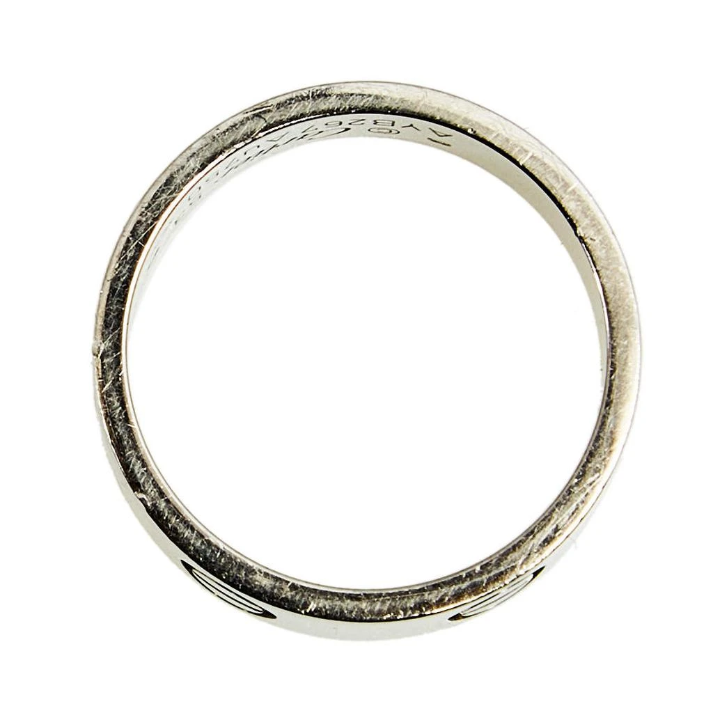 商品[二手商品] Cartier|Cartier Love 18K White Gold Band Ring Size 53,价格¥5120,第5张图片详细描述