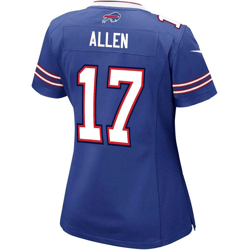 商品NIKE|Women's Josh Allen Royal Buffalo Bills Game Player Jersey,价格¥972,第4张图片详细描述