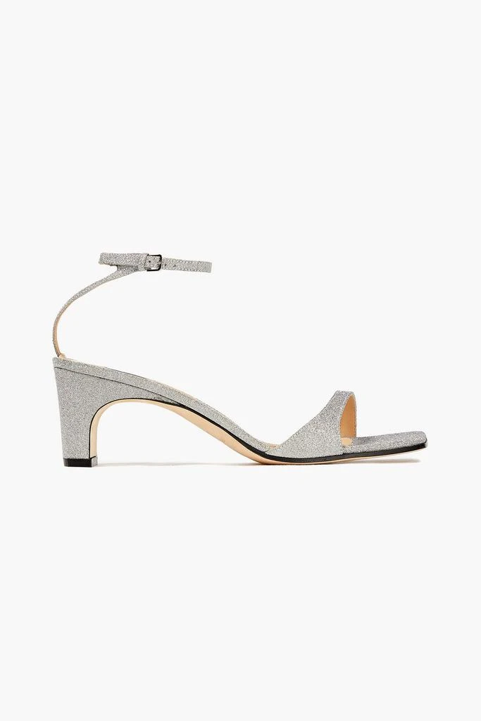商品Sergio Rossi|sr1 glittered leather sandals,价格¥1547,第1张图片