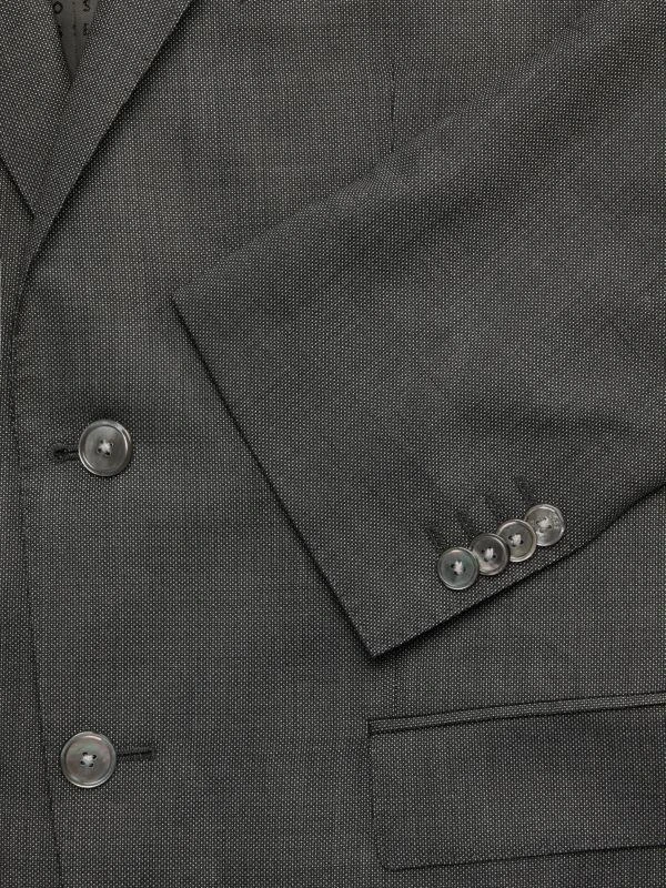 商品Hugo Boss|Slim Fit Woven Wool Blend Suit,价格¥2317,第3张图片详细描述