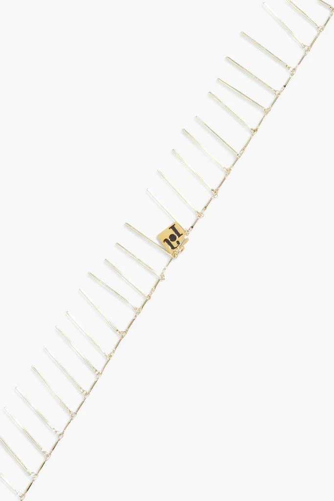 商品ROSANTICA|Gold-tone crystal necklace,价格¥821,第2张图片详细描述