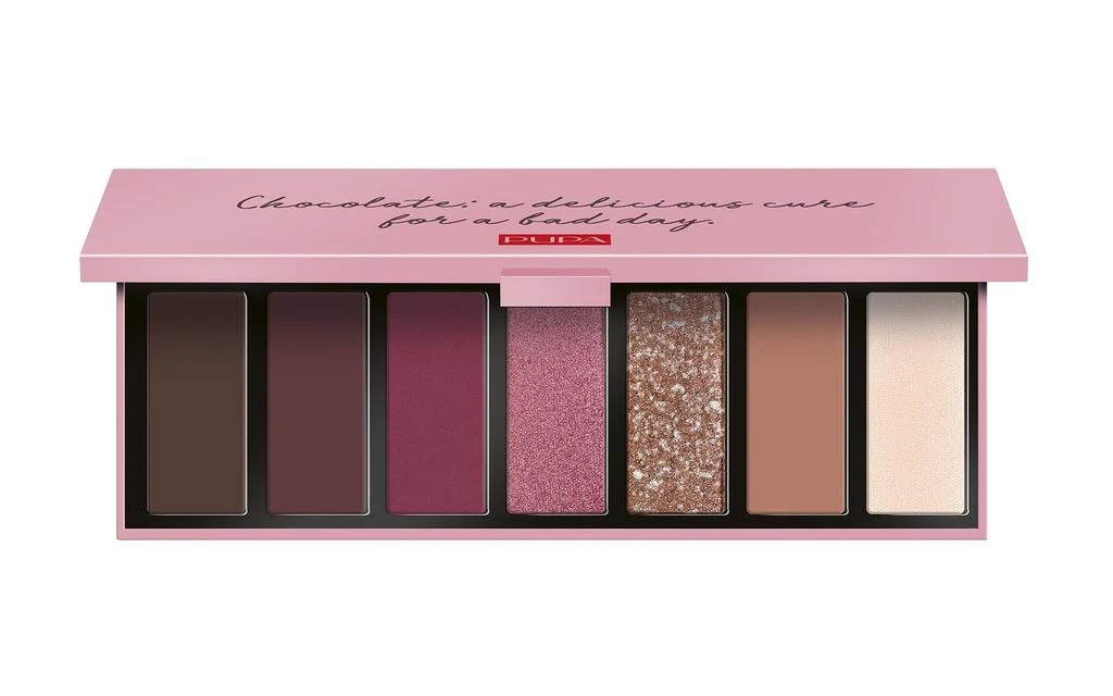 商品PUPA Milano|Zero Calorie Chocolate Eyeshadow Palette - 002 Ruby Chocolate by  for Women - 0.329 oz Eye,价格¥163,第1张图片