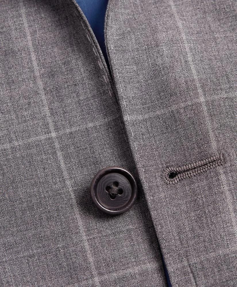商品Brooks Brothers|Brooks Brothers Regent-Fit Windowpane Wool Suit Jacket,价格¥1197,第2张图片详细描述