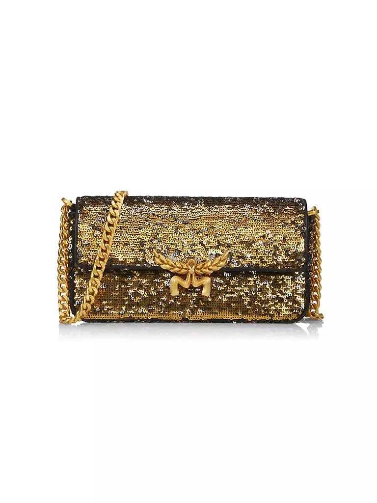 商品MCM|Himmel Sequined Shoulder Bag,价格¥9667,第1张图片