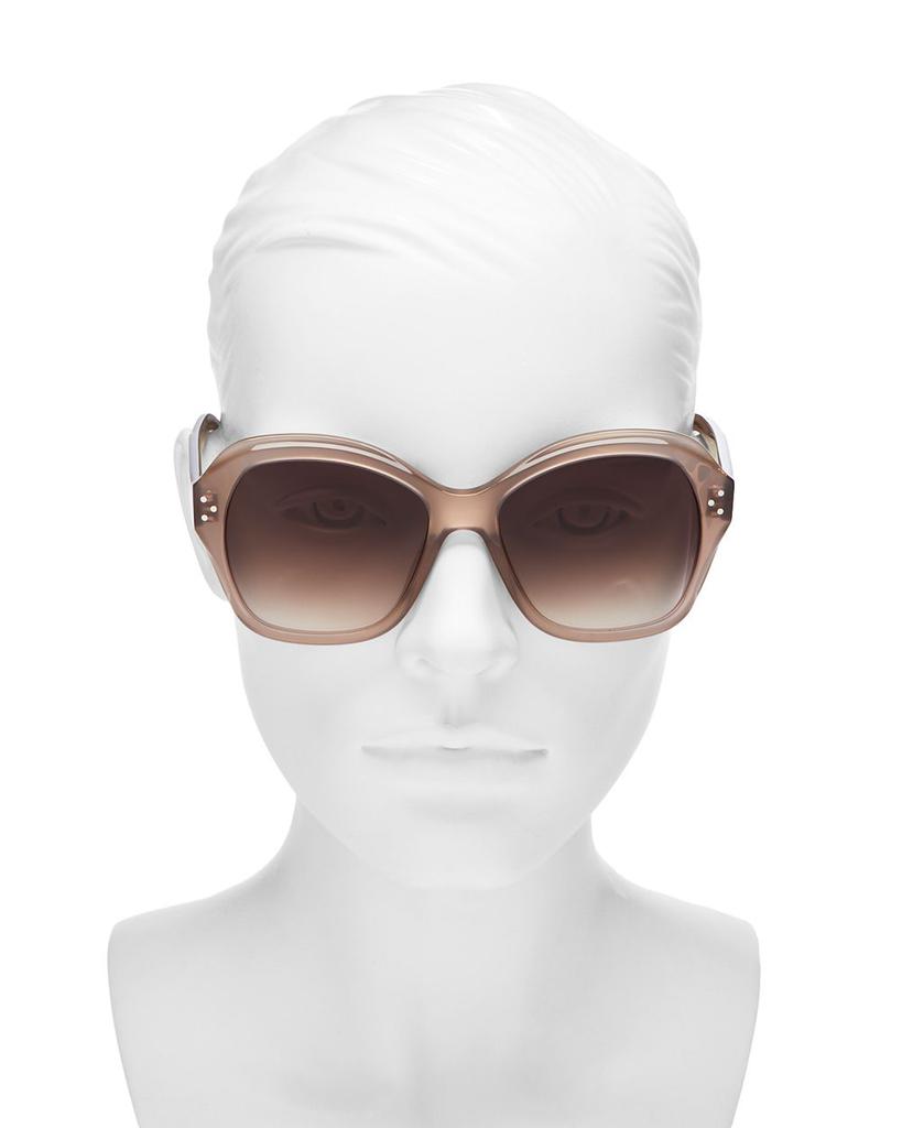 Women's Round Sunglasses, 56mm商品第2张图片规格展示
