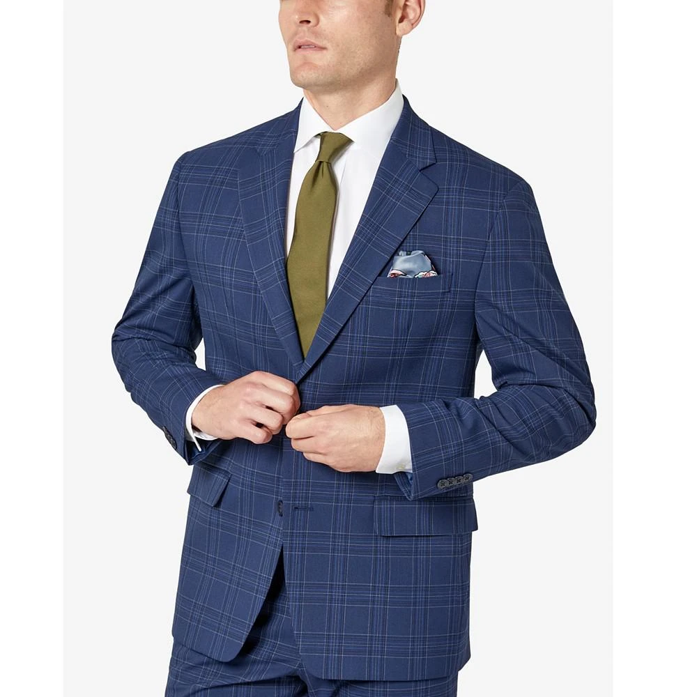 商品Sean John|Men's Classic-Fit Patterned Suit Jacket,价格¥893,第1张图片