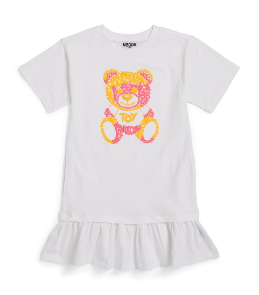 Teddy Bear T-Shirt Dress (4-14 Years)商品第1张图片规格展示