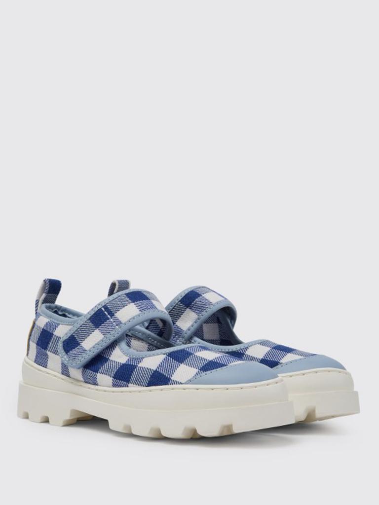 商品Camper|Brutus shoes in recycled cotton and calfskin,价格¥588,第4张图片详细描述