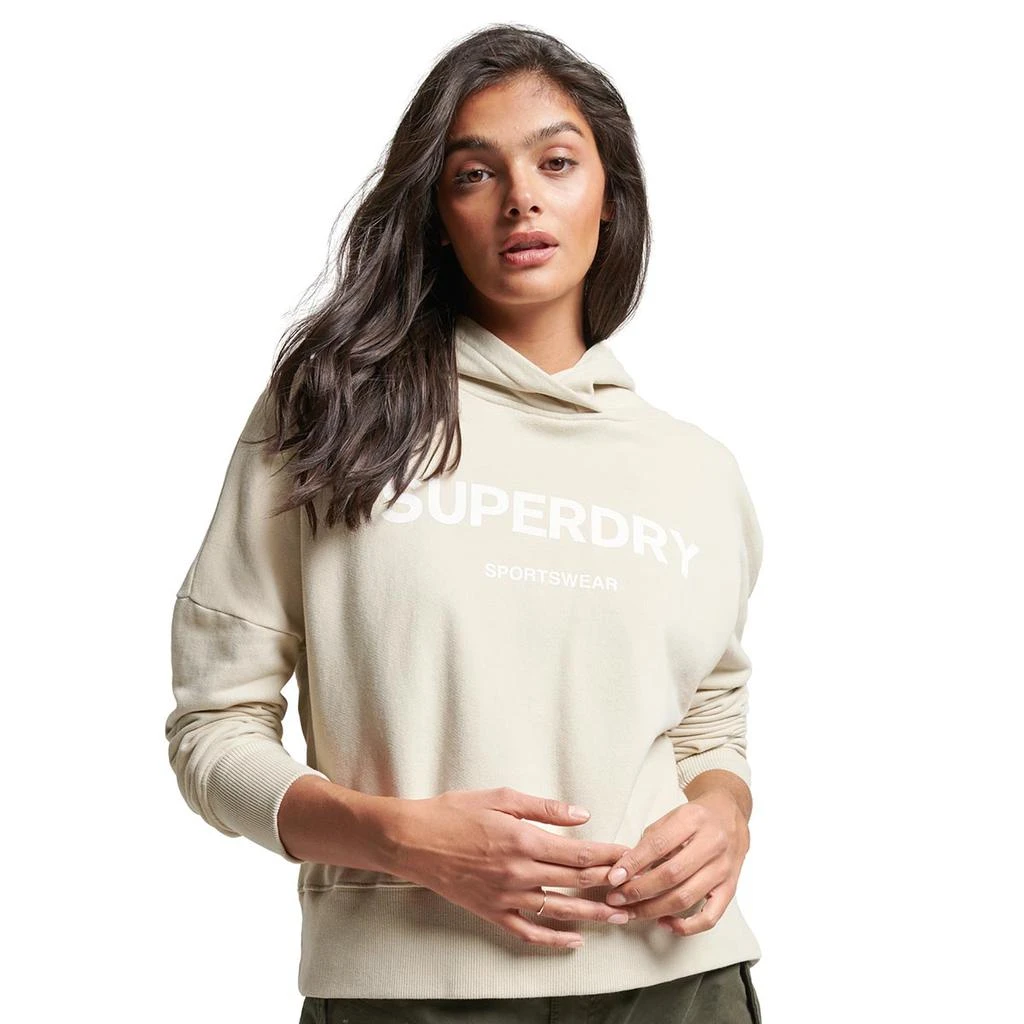 商品Superdry|Superdry Women's Code Core Sport Crop Box Hood,价格¥280,第1张图片