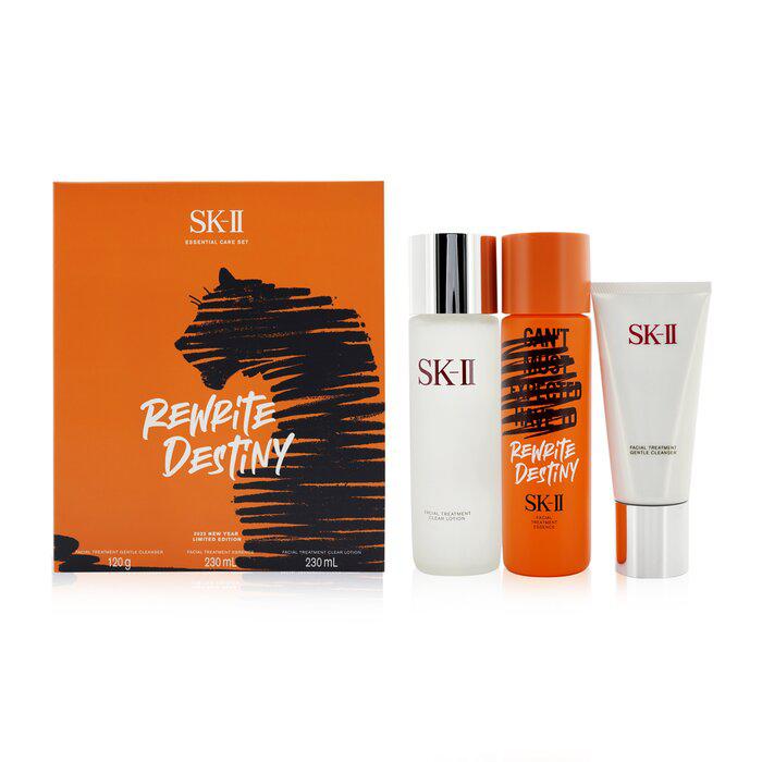 SK II 面部护理套装：护肤精华露 230ml + 嫩肤清莹露 230ml + 净肌护肤洁面乳 120g 3pcs商品第2张图片规格展示