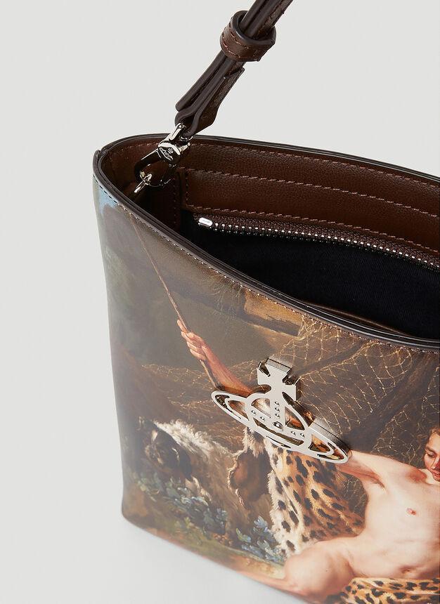 商品Vivienne Westwood|Fisherman Shoulder Bag in Brown,价格¥3077,第7张图片详细描述