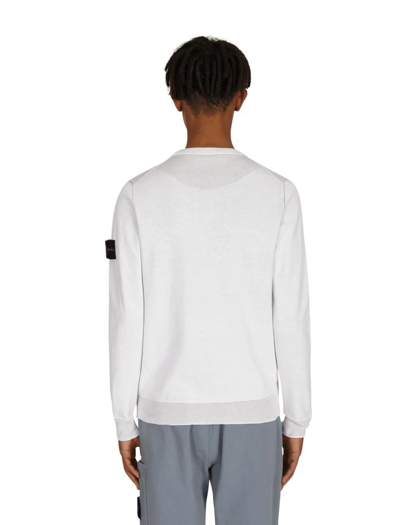 商品Stone Island|Reversible Knit Sweater White,价格¥1612,第3张图片详细描述