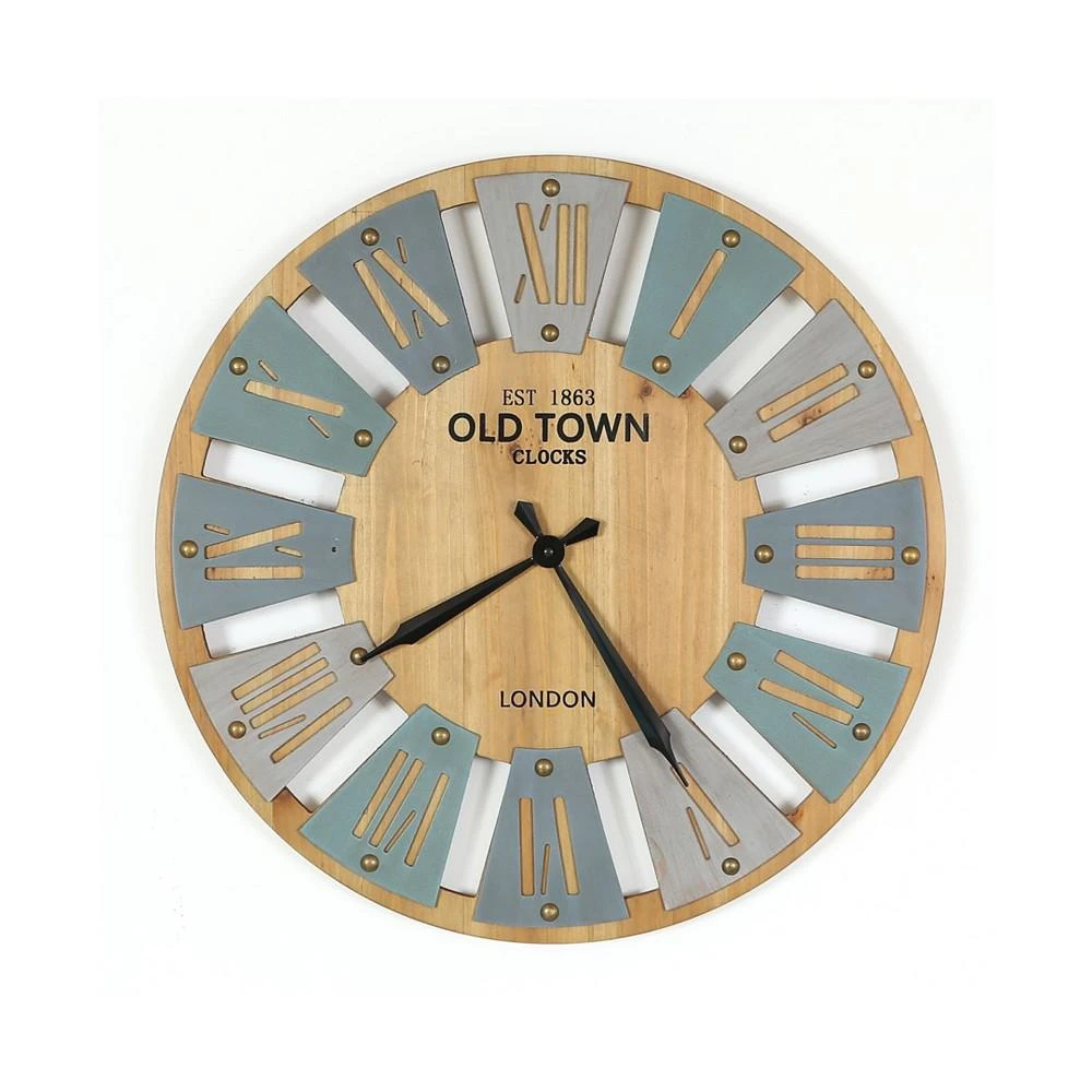 商品Luxen Home|Windmill Wall Clock,价格¥449,第1张图片