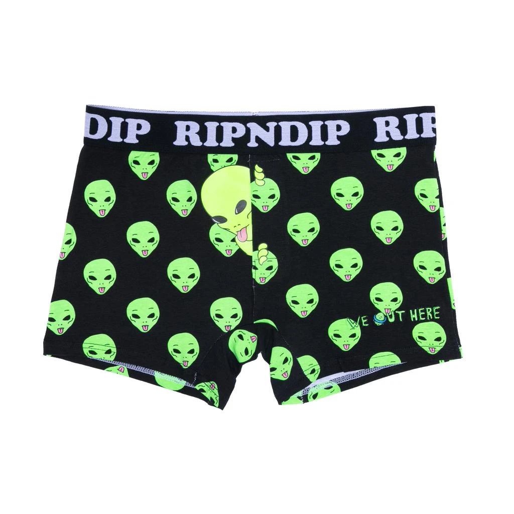 商品RIPNDIP|We Out Here Boxers (Black),价格¥76,第1张图片