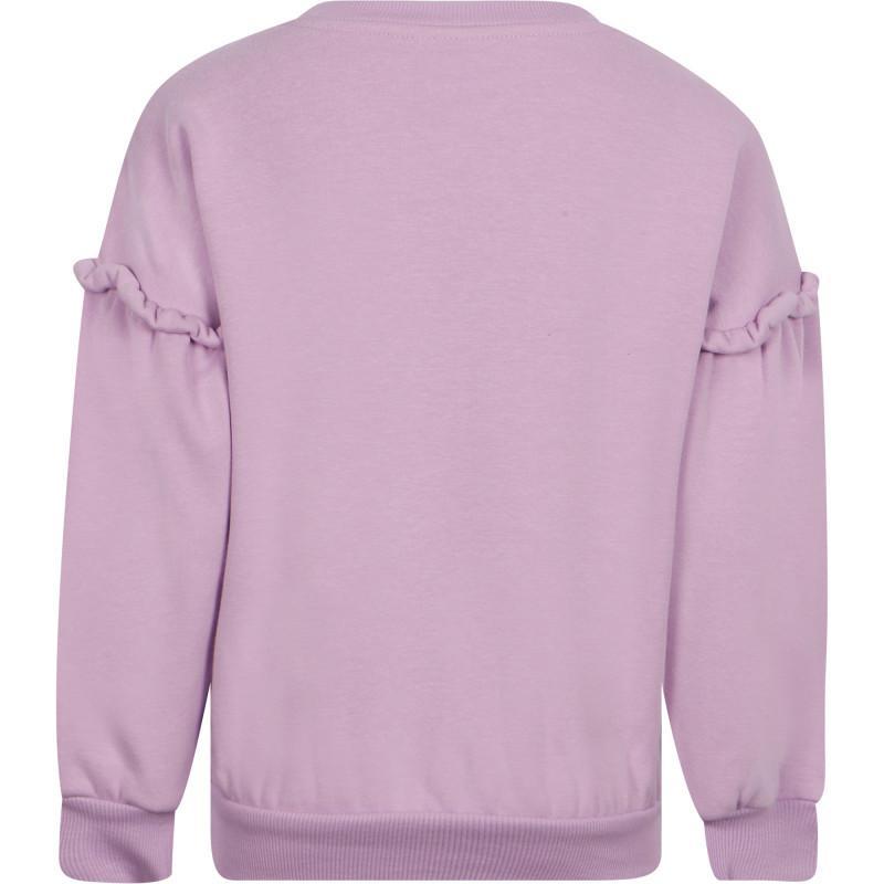 商品Rock Your Baby|Unicorn and rainbow print sweatshirt in lilac,价格¥533,第4张图片详细描述