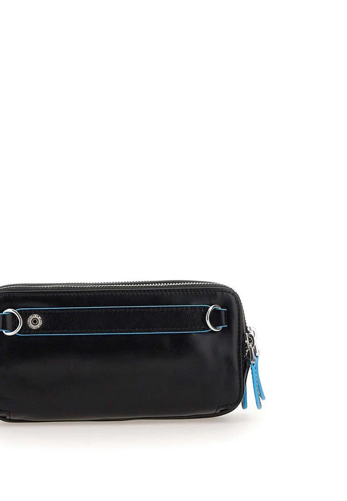 商品PIQUADRO|PIQUADRO "Blue Square"  leather clutch bag,价格¥1237,第4张图片详细描述