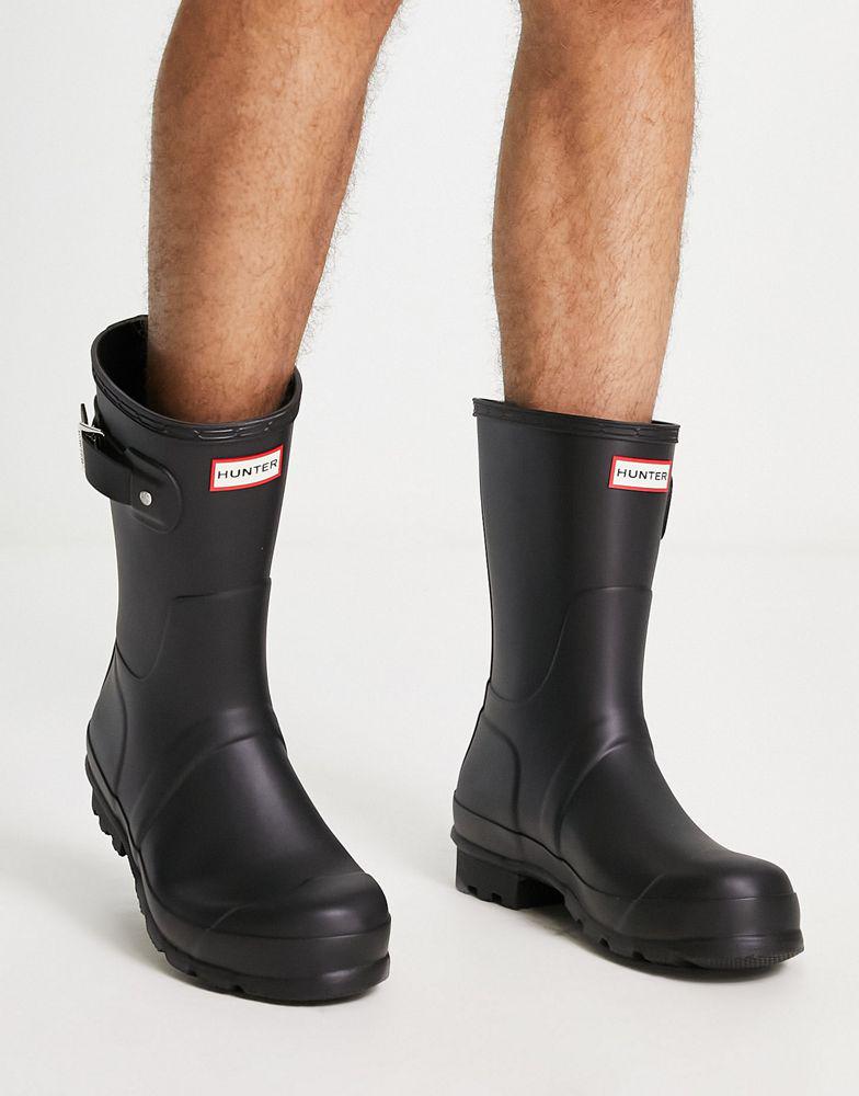 Hunter original short boots in black商品第4张图片规格展示