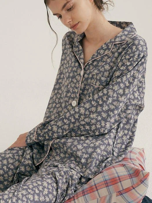 商品Jo`s lounge|HELSINKI PAJAMA SET_GREY,价格¥740,第4张图片详细描述