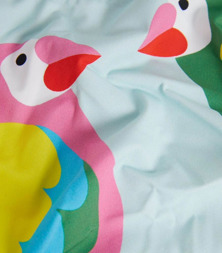 商品Stella McCartney|Parrot Print Swimsuit (3-14+ Years),价格¥476,第3张图片详细描述