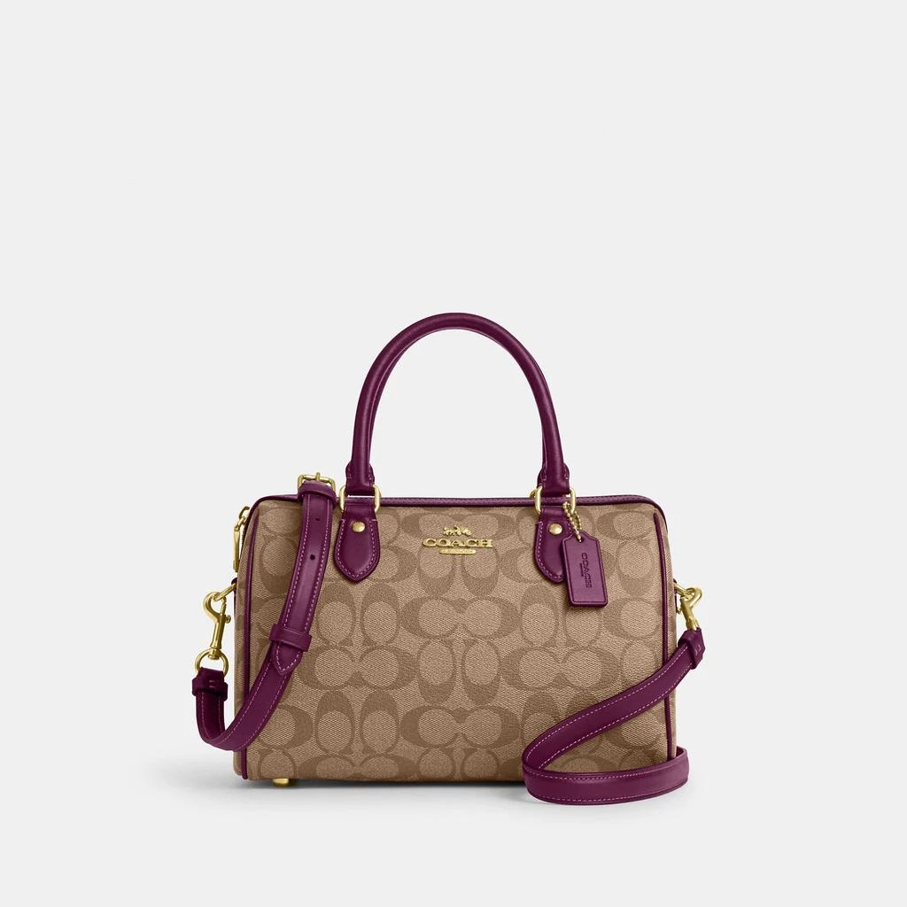 Rowan Satchel In Signature Canvas 商品