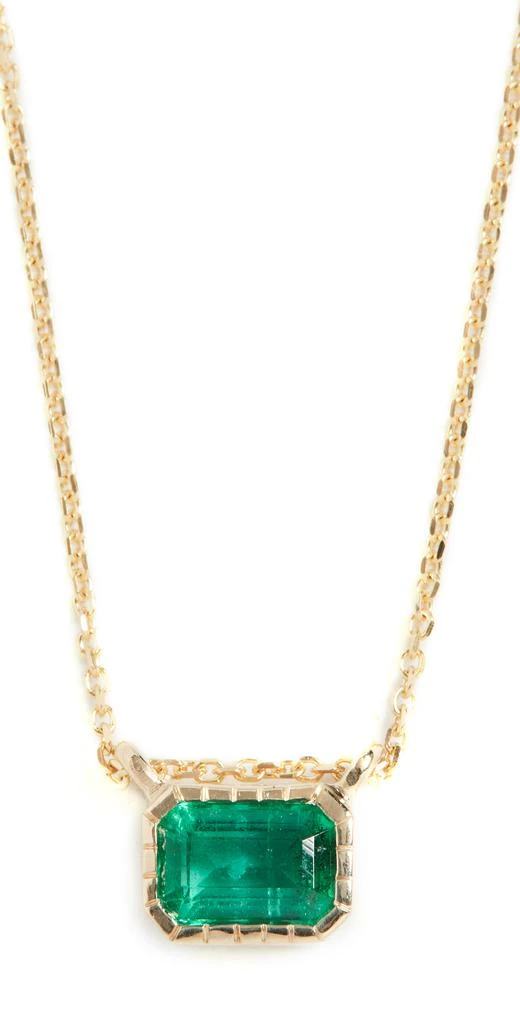 商品Jennie Kwon Designs|Jennie Kwon 设计 14k Emerald Lexie 项链,价格¥7298,第1张图片