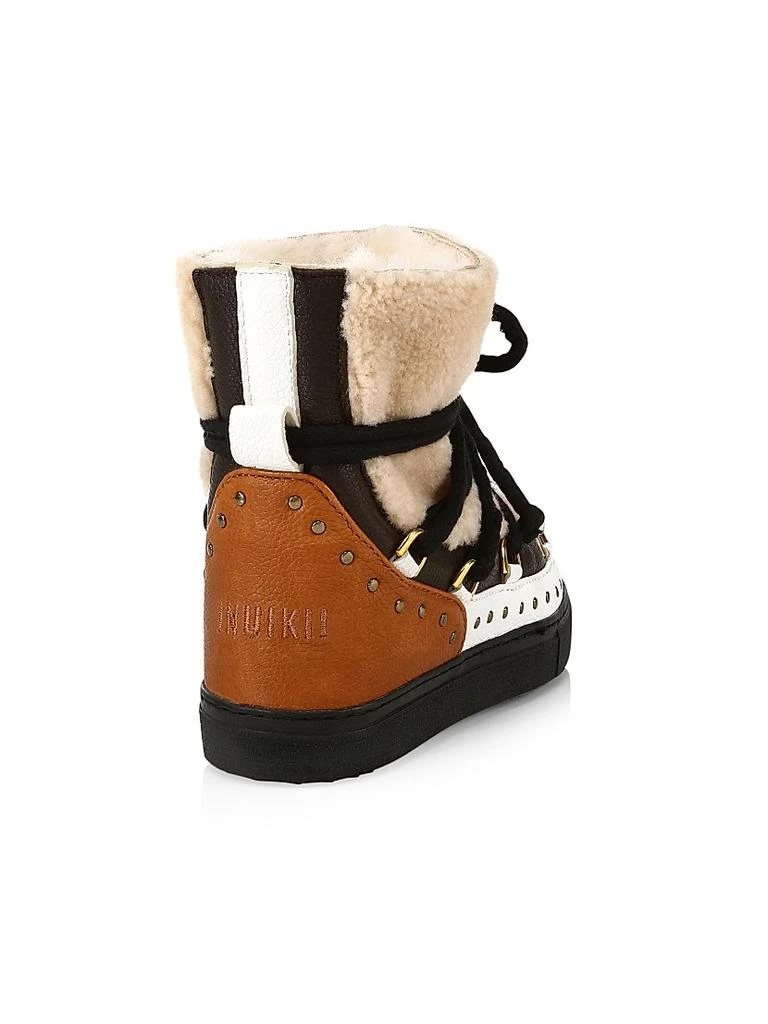 商品INUIKII|Curly Rock Shearling Sneaker Boots,价格¥1391,第3张图片详细描述