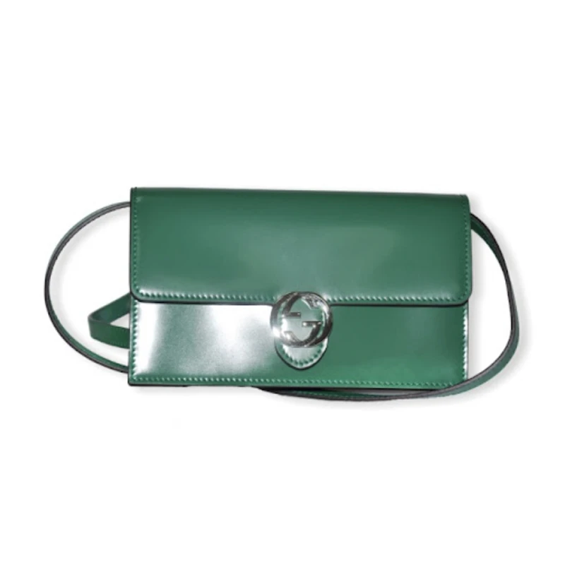 商品[国内直发] Gucci|GUCCI 钱包女绿色 369664-DKE2N-3115,价格¥4373,第1张图片