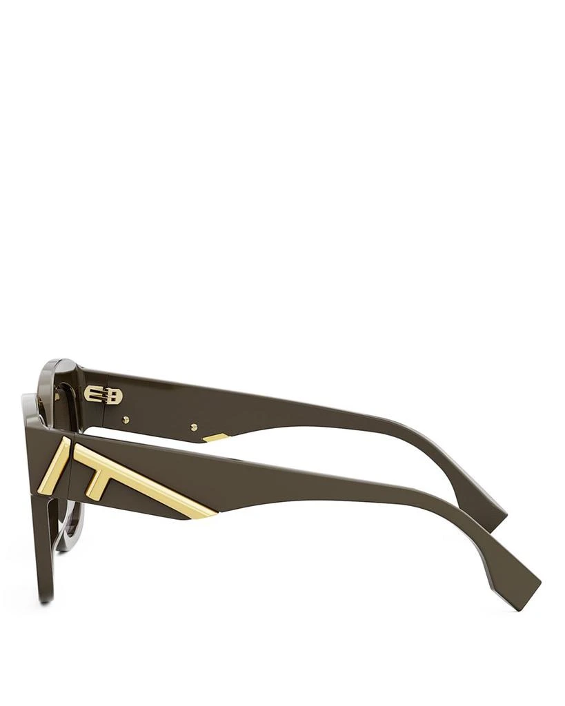 Fendi First Square Sunglasses, 63mm 商品