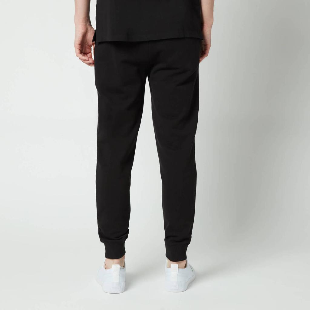 HUGO Men's Red Logo Patch Sweatpants - Black商品第2张图片规格展示