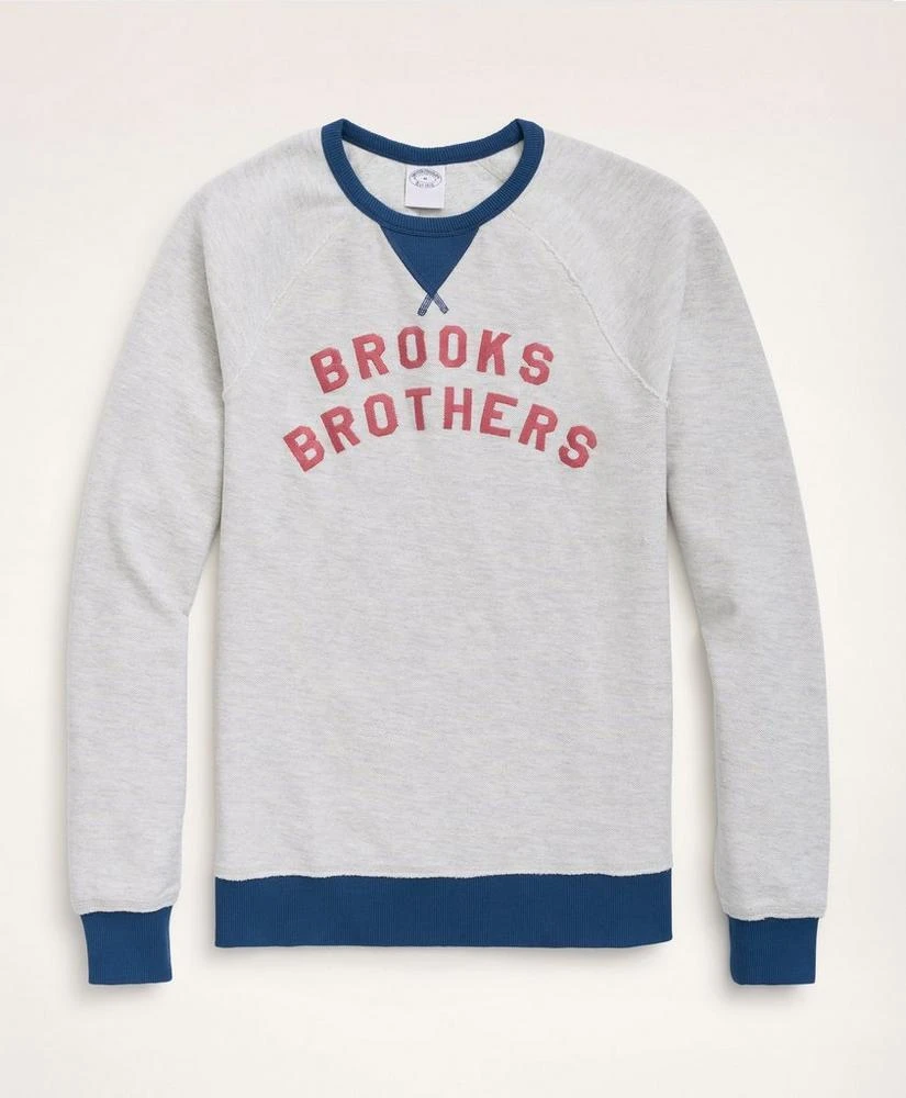 商品Brooks Brothers|Cotton Terry Logo Sweatshirt,价格¥300,第1张图片