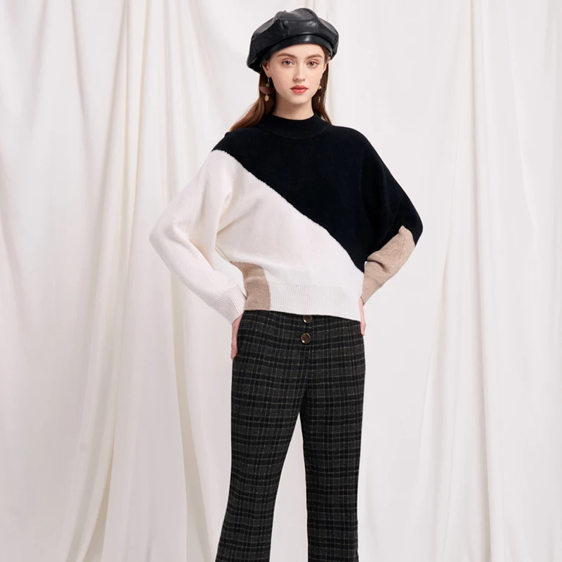 Meredith Wool Sweater - Black & White | Meredith羊毛毛衣 商品