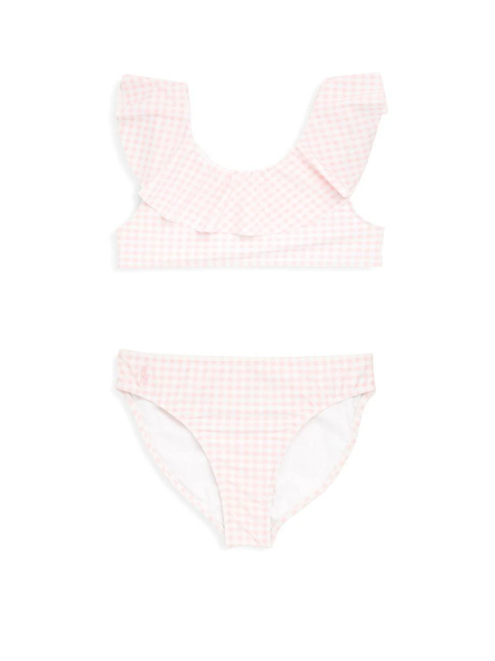商品Ralph Lauren|Ralph Lauren - Little Girl's & Girl's 2-Piece Gingham Swimsuit,价格¥222,第1张图片