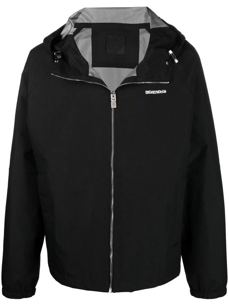 商品Givenchy|GIVENCHY - Logo Hooded Windbreaker,价格¥14713,第1张图片