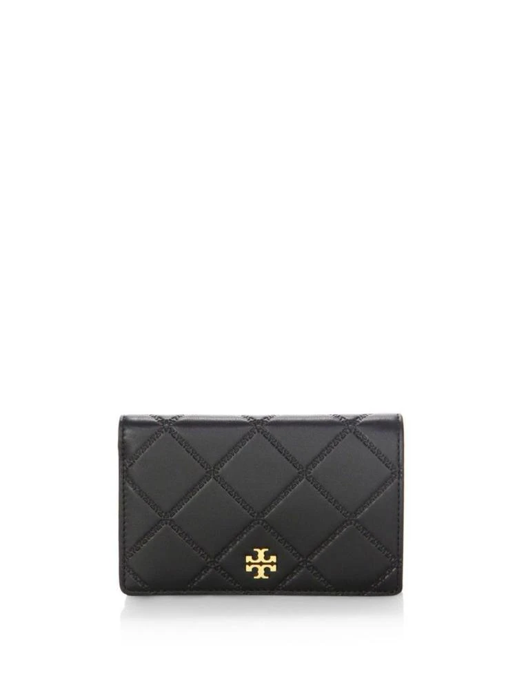 商品Tory Burch|Georgia Slim Medium Leather Wallet,价格¥830,第1张图片