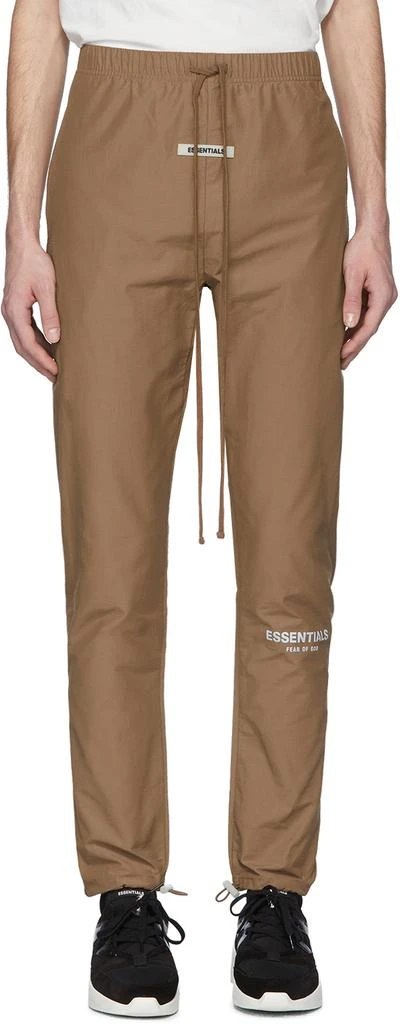 商品Essentials|Tan Canvas Lounge Pants 休闲裤,价格¥762,第1张图片